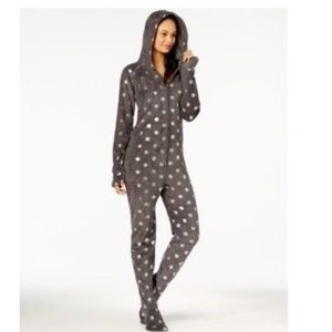 Jenni by Jennifer Moore footed hooded pajama